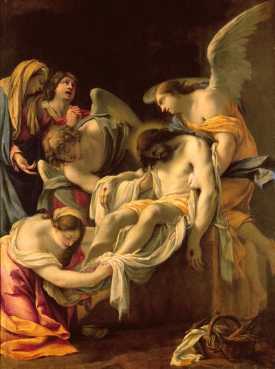 The Entombment by Simon Vouet